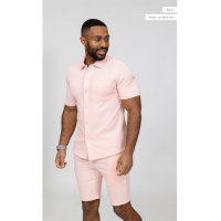 Denaro Shirt en Short Set - Rose Shadow